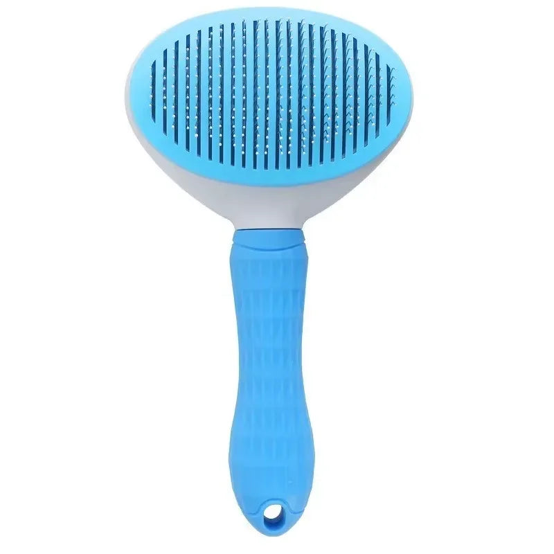 Dog Brush Cat Comb Self Cleaning Pet Hair Remover Brush For Dogs Cats Grooming Dematting Comb