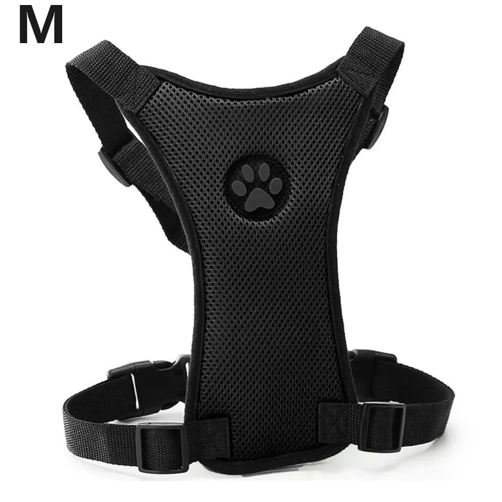 Dog Harness Car Safety Seat Belt Multi-function