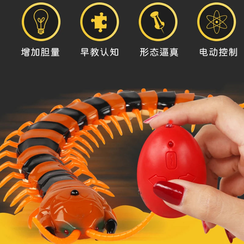 Funny Electronic Pet Remote Control Simulation Giant Centipede