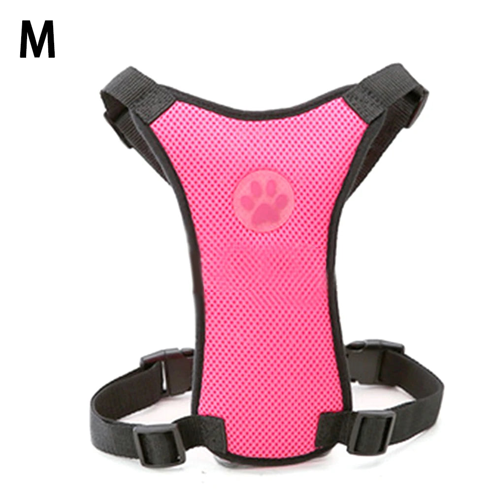 Dog Harness Car Safety Seat Belt Multi-function