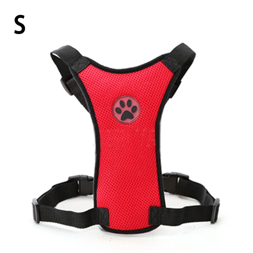 Dog Harness Car Safety Seat Belt Multi-function