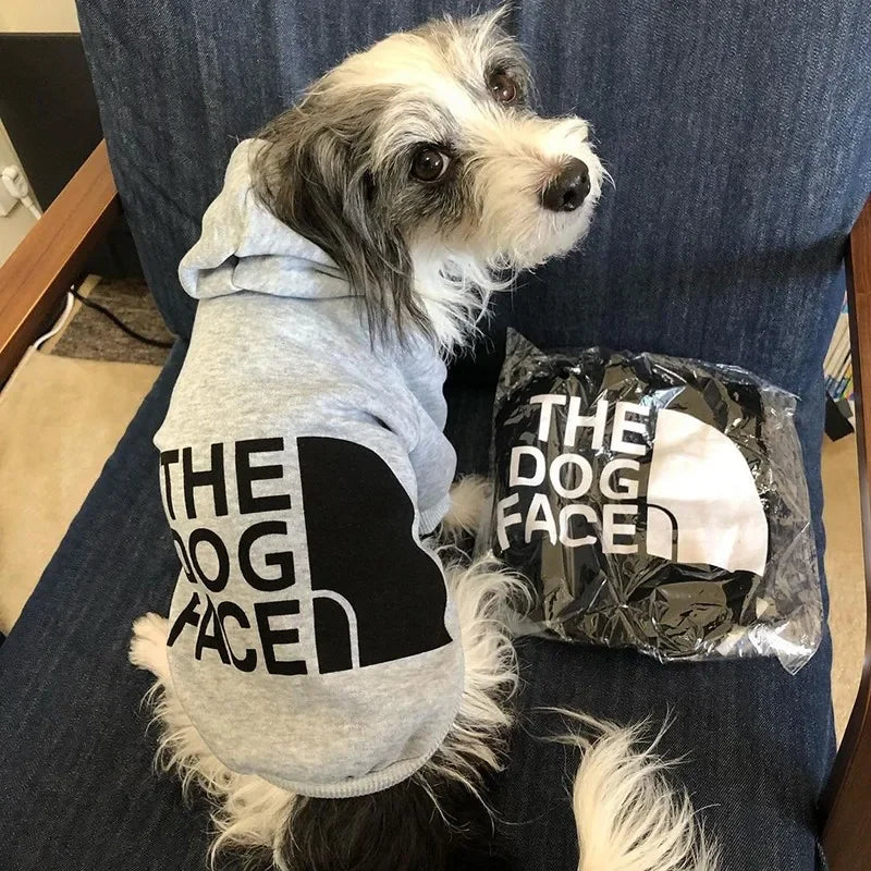 Letter Design Pet Dog Hoodies