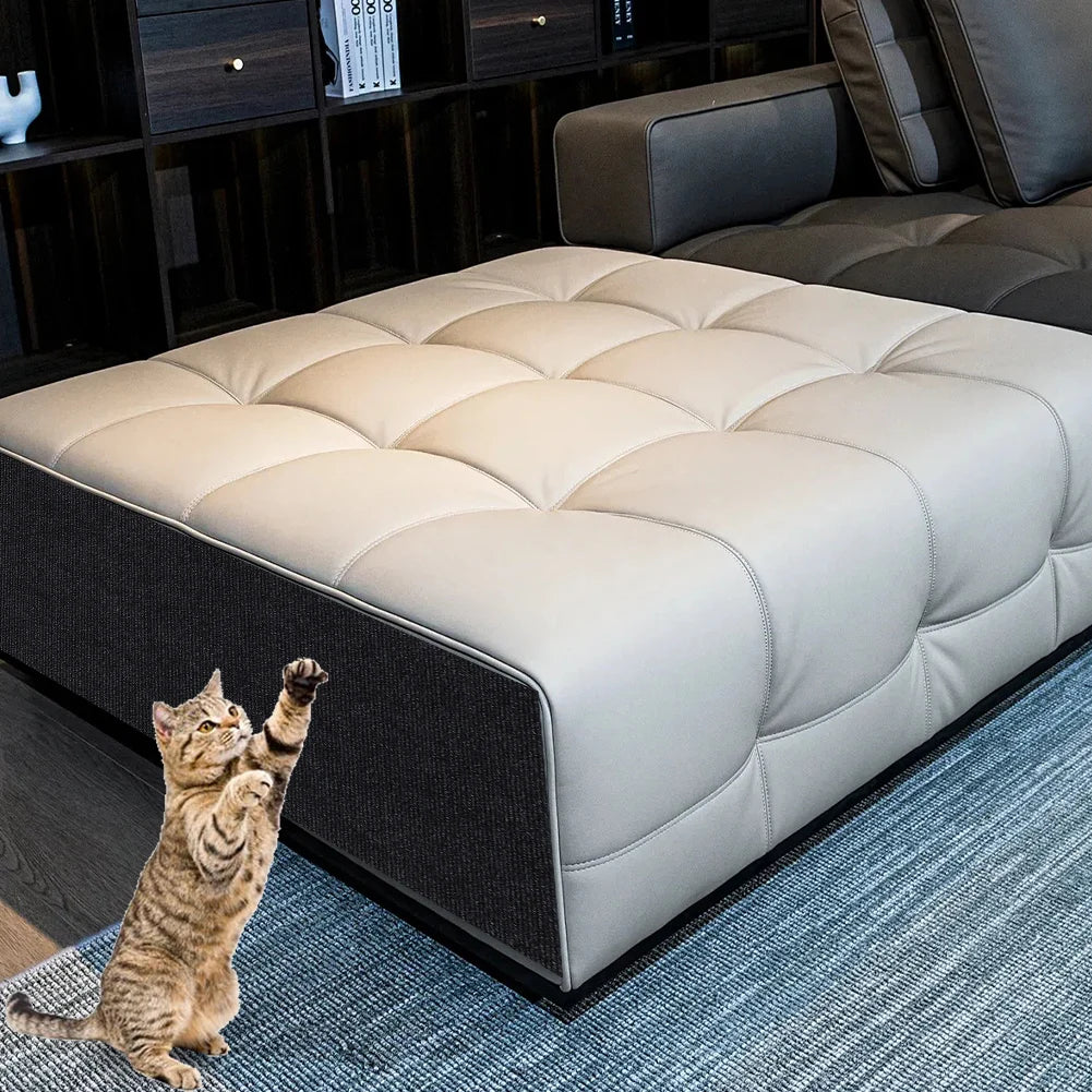 Cat Scratching Mat Self-Adhesive Trimmable for Carpet or Sofa