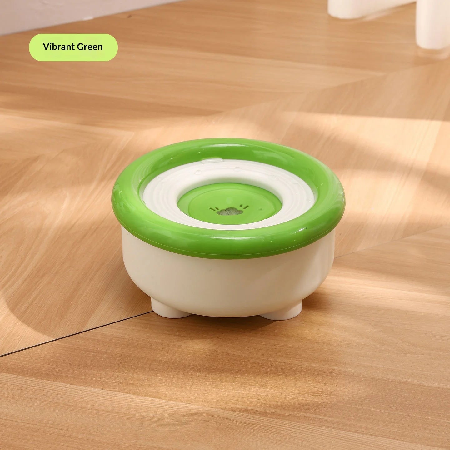 Floating Dog Water Bowl with Filter - Anti Splash Suspension