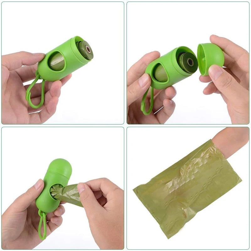 Dog Poop Bag Biodegradable Strong with Dispenser