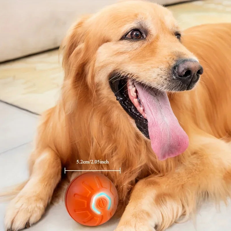 1-10PCS Smart Dog Toy Ball Electronic Interactive USB Automatic Moving Bounce