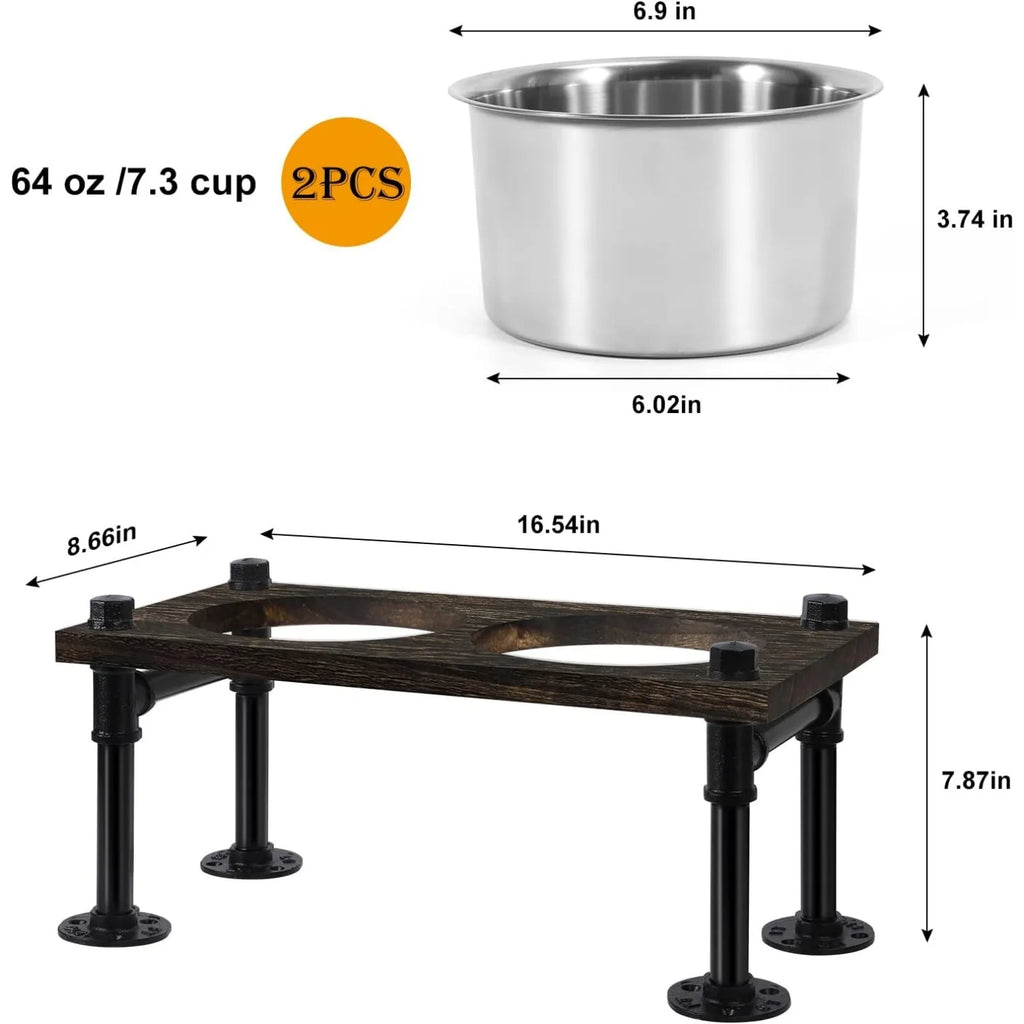 Raised Dog Bowl Stand for Large Dogs Durable