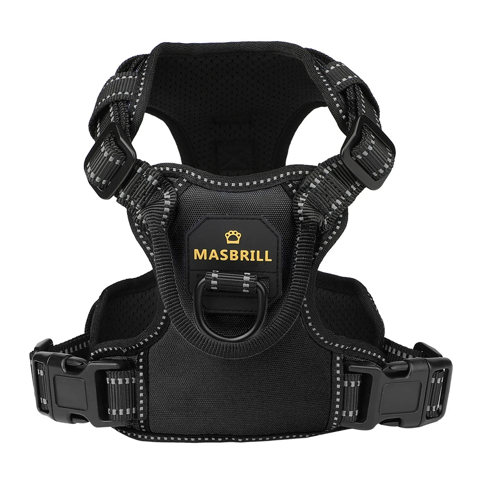 Dog Harness No Pull Adjustable Reflective