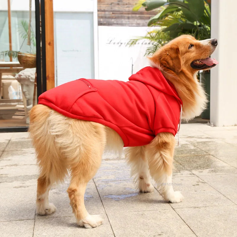 Big Dog Pet Hoodies Clothes 2XL-5XL
