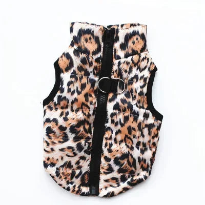 Warm Dog Clothes For Small Dogs Windproof Dog Jacket Vest