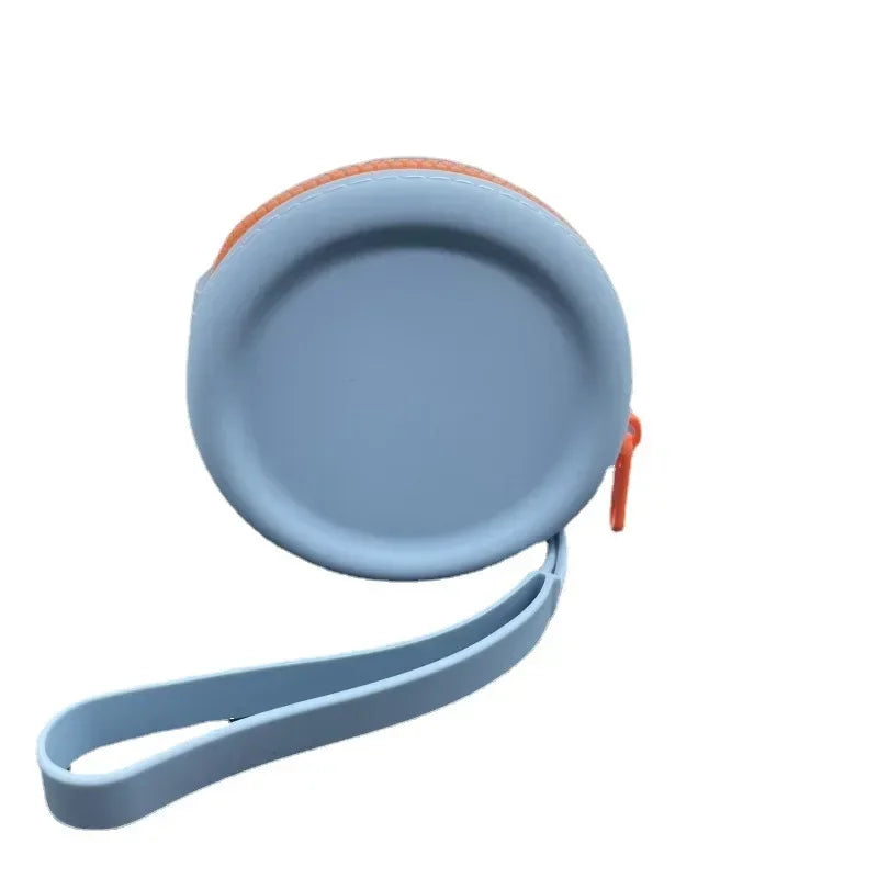 1Pc Silicone Dog Food Bag Outdoor Training Dog Treat Pouch Waterproof