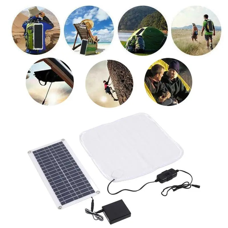 Solar Pet Heating Pad 100W Waterproof Adjustable Thermal Pet blanket