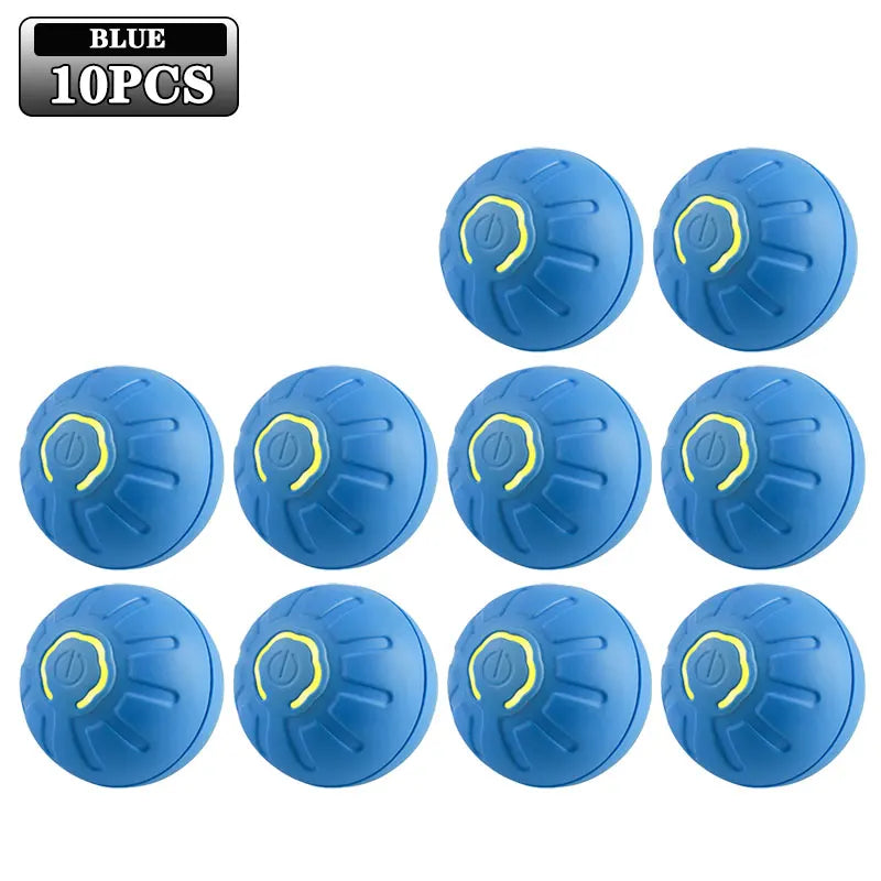 1-10PCS Smart Dog Toy Ball Electronic Interactive USB Automatic Moving Bounce