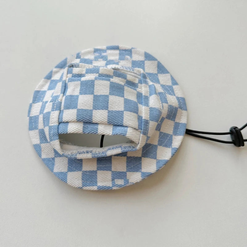 Cat Bucket Hat Dog Sun Hat Breathable With Ear Holes