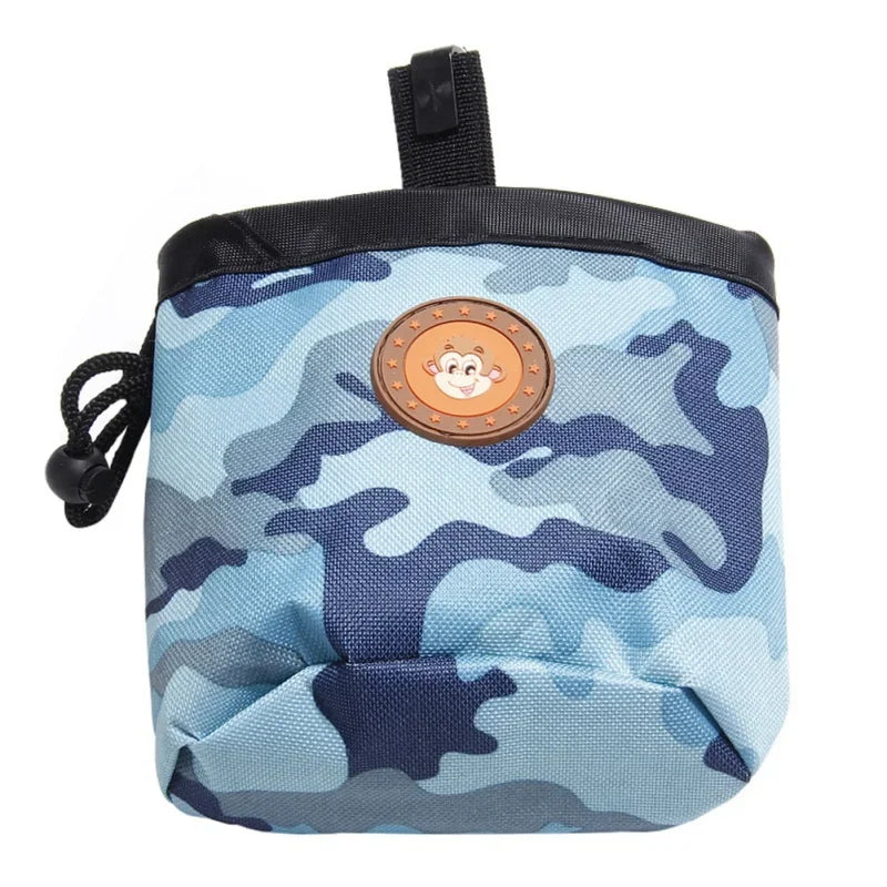 Dog Treat Training Pouch Bag with Poop Bag Dispenser