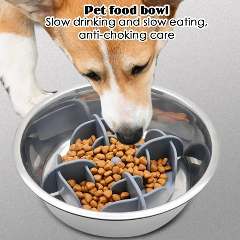 Silicone Dog Slow Feeder Bowl Large Breed