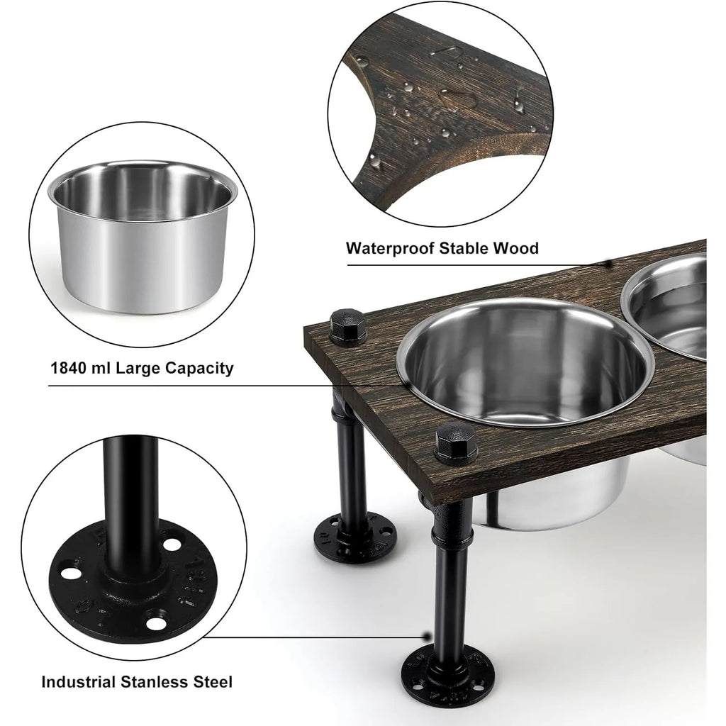 Raised Dog Bowl Stand for Large Dogs Durable