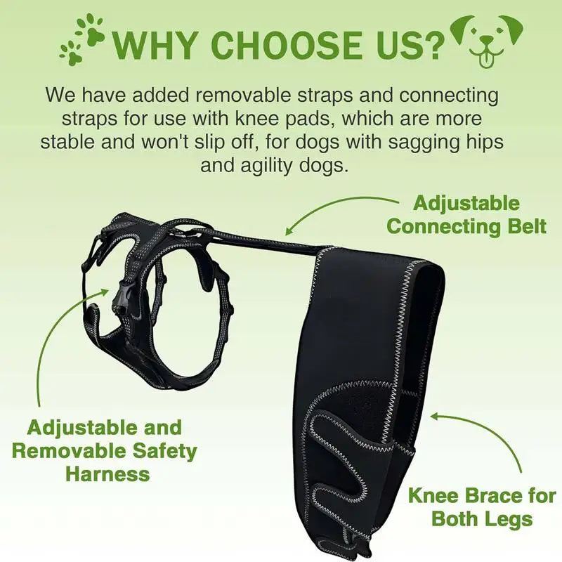 Orthopedic Brace For Dogs Hip Hock Support Adjustable Leg Support