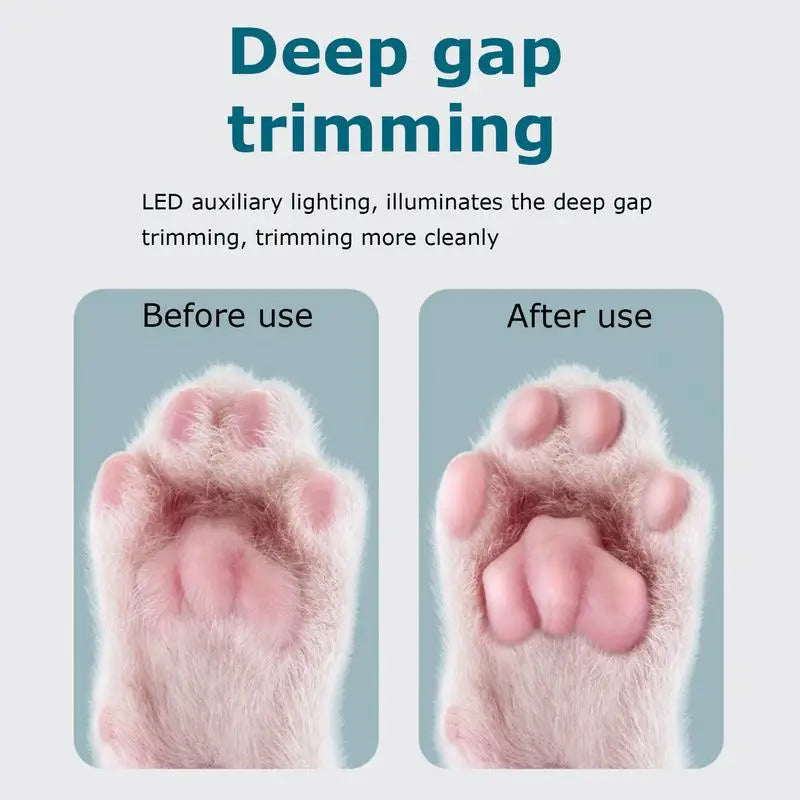 Portable Dog Cordless Nail Grinder Rechargeable Deep gap Shaver