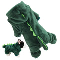 Dog Dinosaur Design Costume Hoodies Soft And Warm