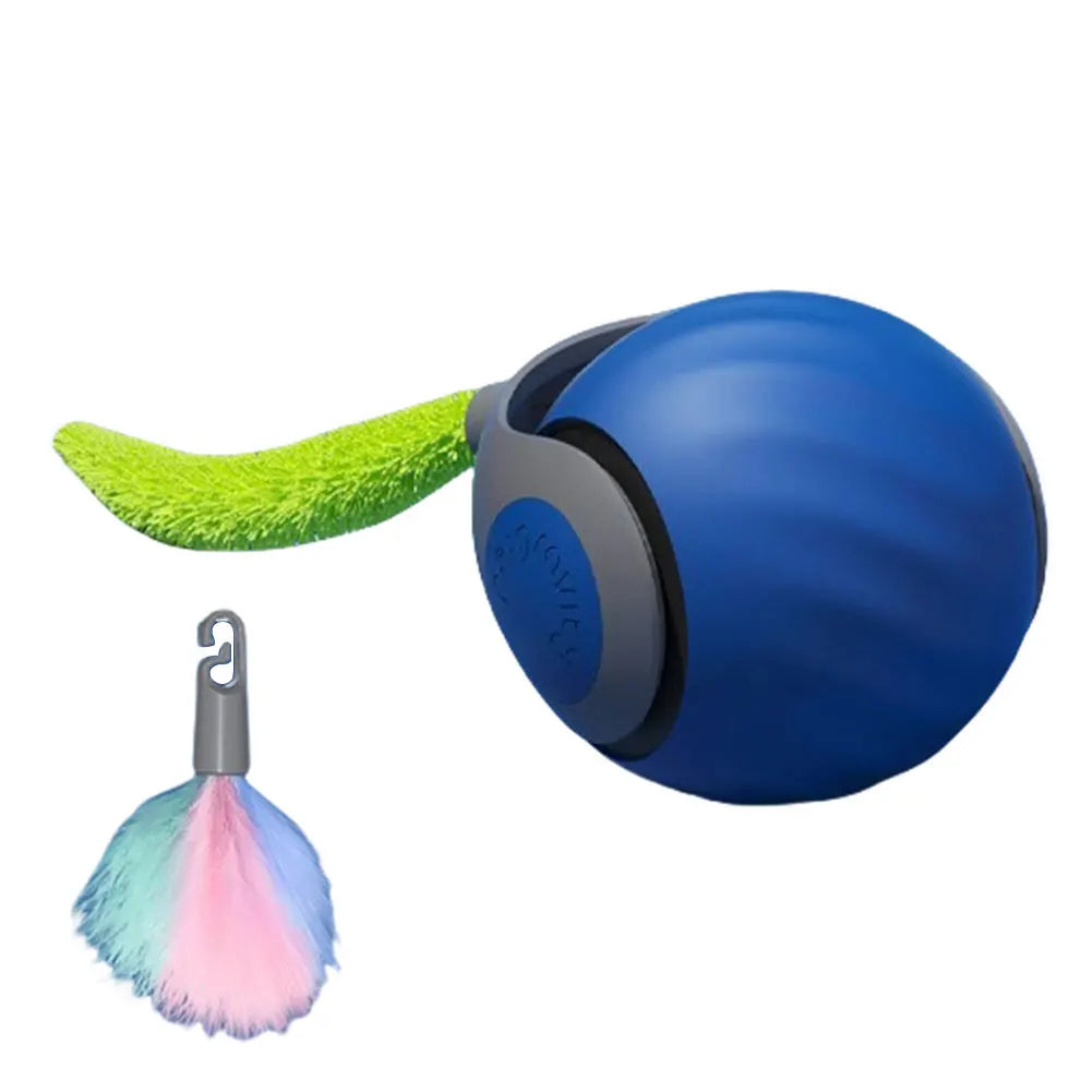 Automatic Moving Cat Toy Ball USB Rechargeable