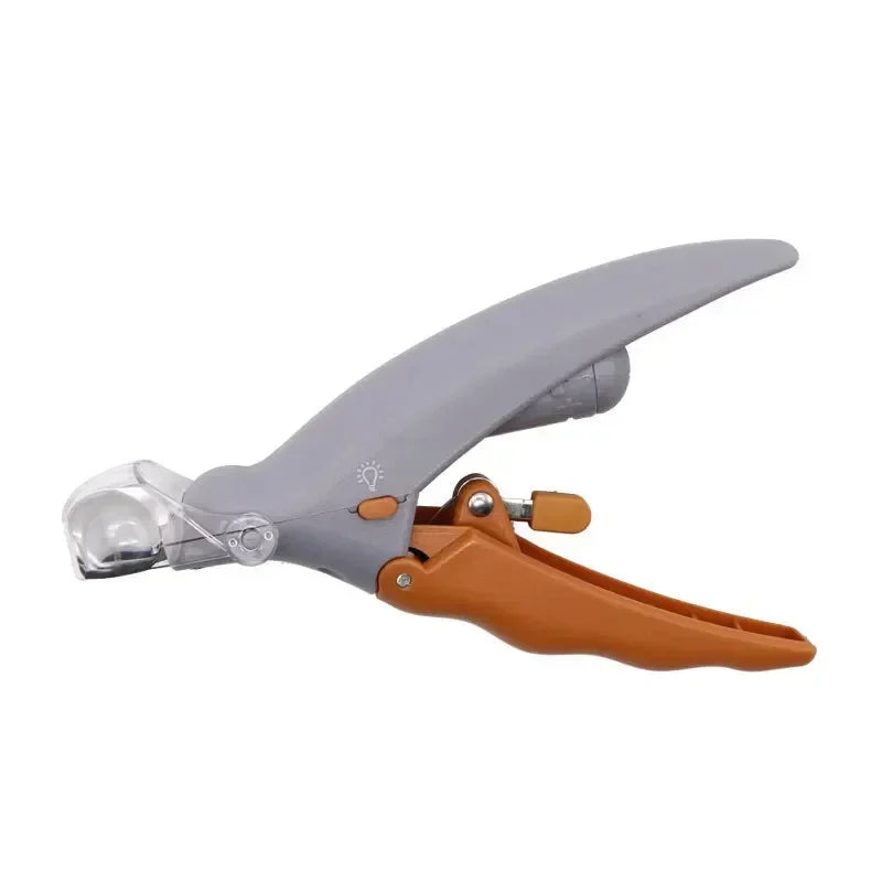 Professional Pet Nail Clipper Scissors With LED Light Cat Dog