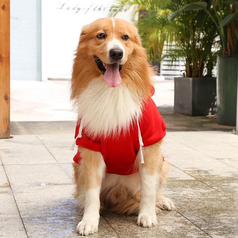 Big Dog Pet Hoodies Clothes 2XL-5XL