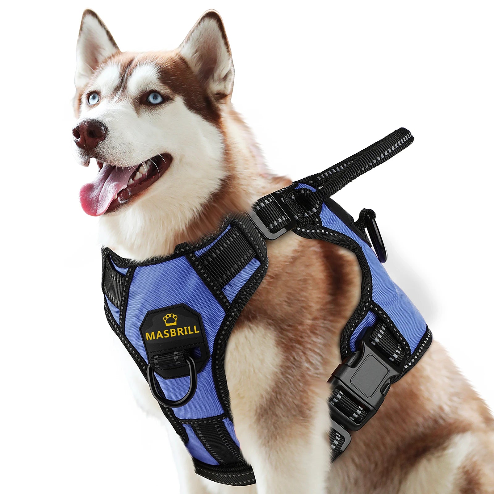 Dog Harness No Pull Adjustable Reflective