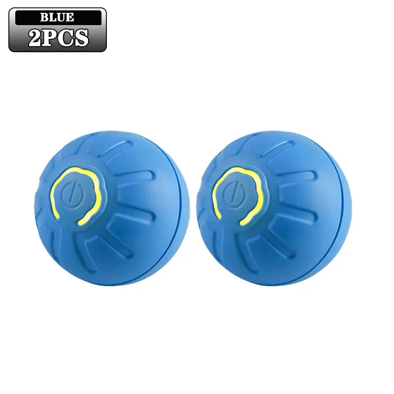 1-10PCS Smart Dog Toy Ball Electronic Interactive USB Automatic Moving Bounce