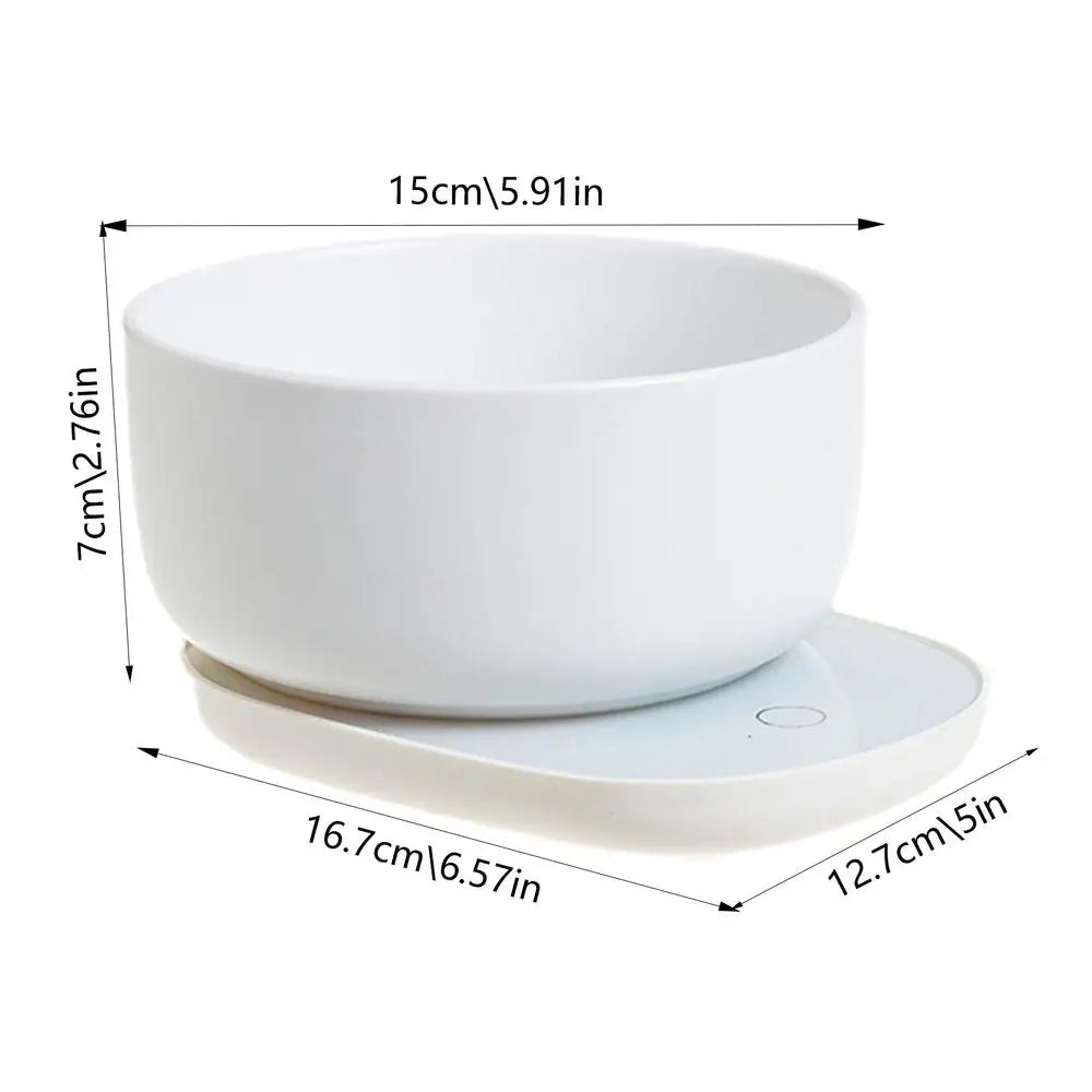 Dog Heating Water Bowl  Food Heater With Low Noise