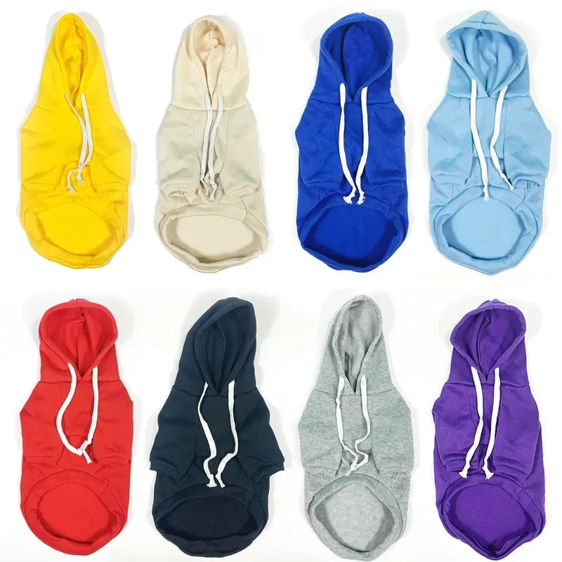 Letter Design Pet Dog Hoodies