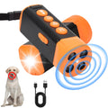Quad-Head Ultrasonic Dog Training Device Rechargeable Anti Dog Bark Deterrent Device With LED Flashlight