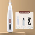Portable Dog Paw Trimmer with Led Light - Pets Nail Grinder Shaver Clipper - Rechargeable Cordless