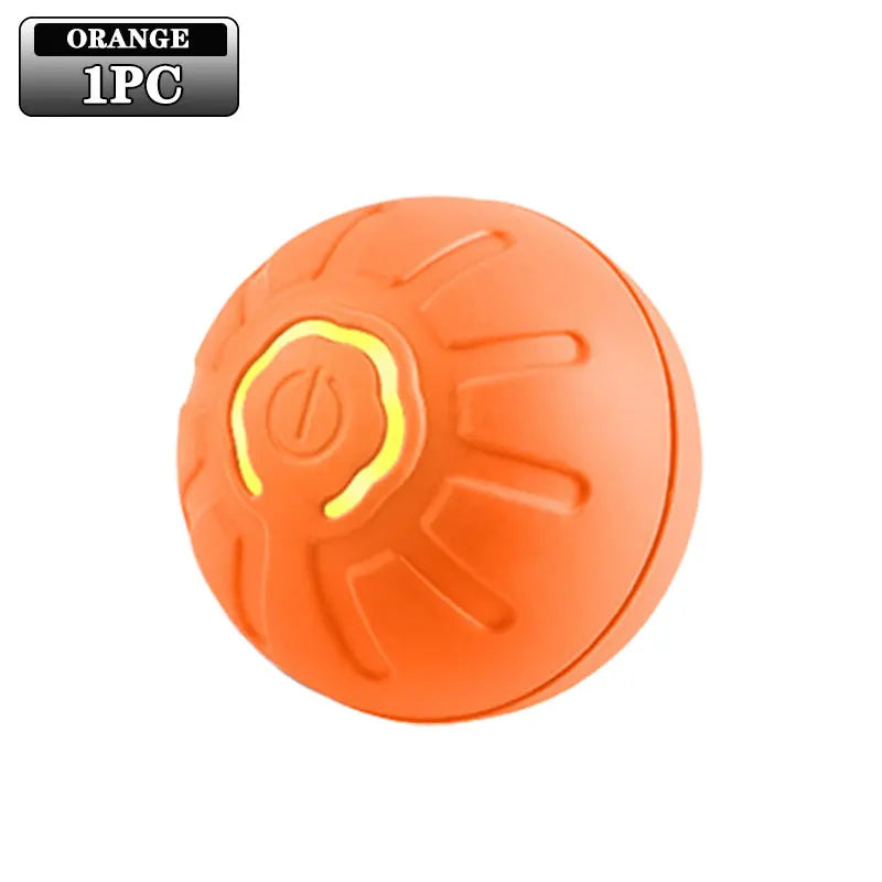 1-10PCS Smart Dog Toy Ball Electronic Interactive USB Automatic Moving Bounce