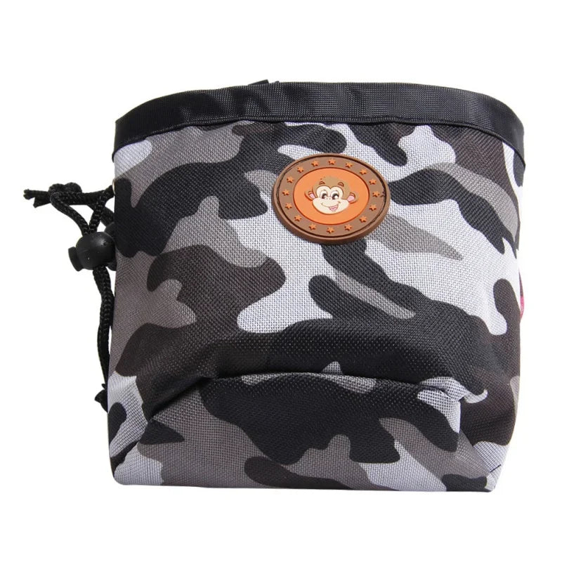 Dog Treat Training Pouch Bag with Poop Bag Dispenser