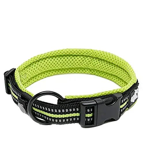 Adjustable Nylon Padded Reflective Collar