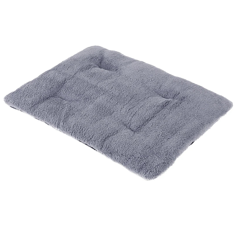 Dog Bed Short Plush Pet Heated Sleeping Mat