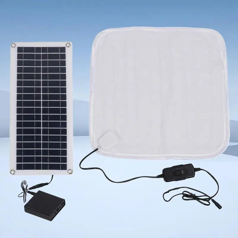 Solar Pet Heating Pad 100W Waterproof Adjustable Thermal Pet blanket
