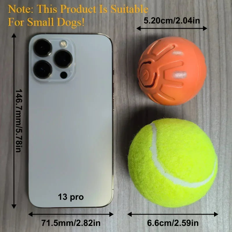 1-10PCS Smart Dog Toy Ball Electronic Interactive USB Automatic Moving Bounce