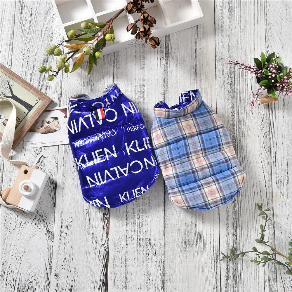 Dog Costume Double Sides Wear Pet Coat Jacket