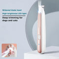 Portable Dog Cordless Nail Grinder Rechargeable Deep gap Shaver