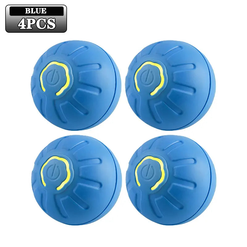 1-10PCS Smart Dog Toy Ball Electronic Interactive USB Automatic Moving Bounce