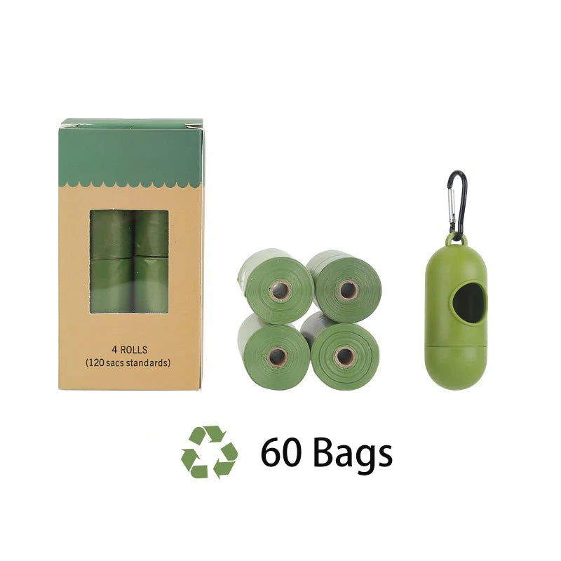Dog Poop Bag Biodegradable Strong with Dispenser