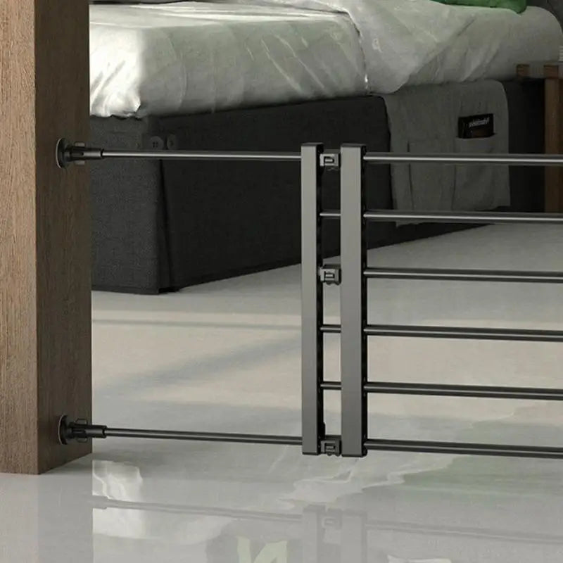 Indoor Dog Gate Retractable Freestanding Fence Nail-free Household Reusable Door