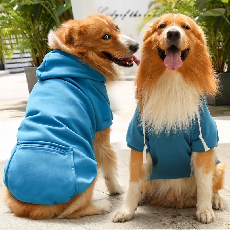 Big Dog Pet Hoodies Clothes 2XL-5XL