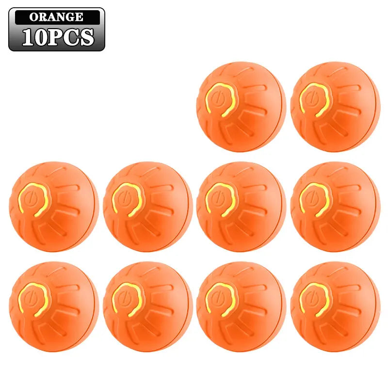 1-10PCS Smart Dog Toy Ball Electronic Interactive USB Automatic Moving Bounce