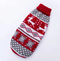 Knit Big Dog Sweater Christmas, Pet Turtleneck Doggy Sweatshirt