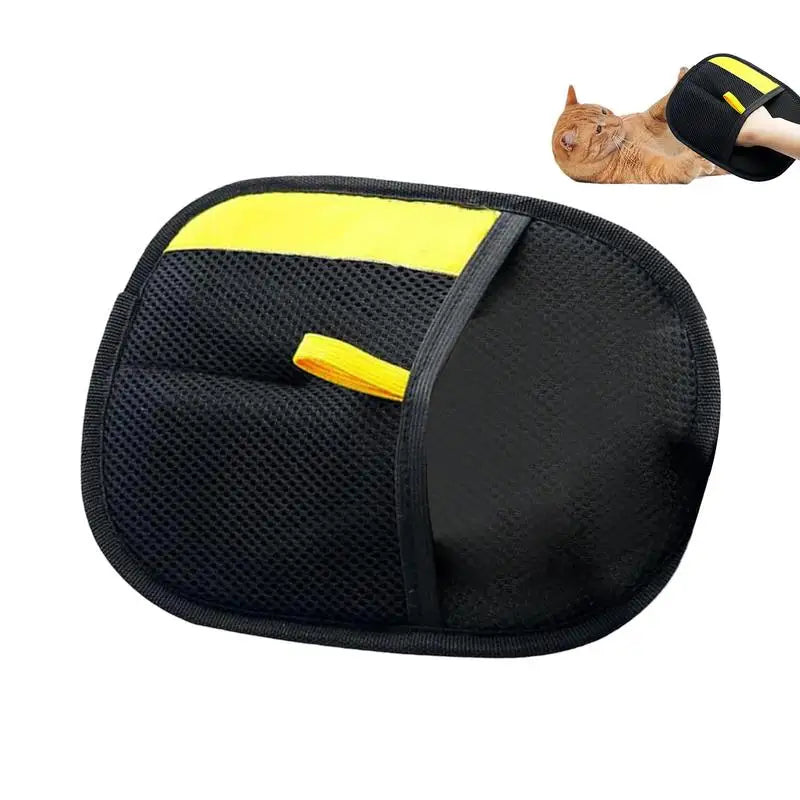 Pet Grooming Gloves Static Dedusting Brush Pet Hair Remover