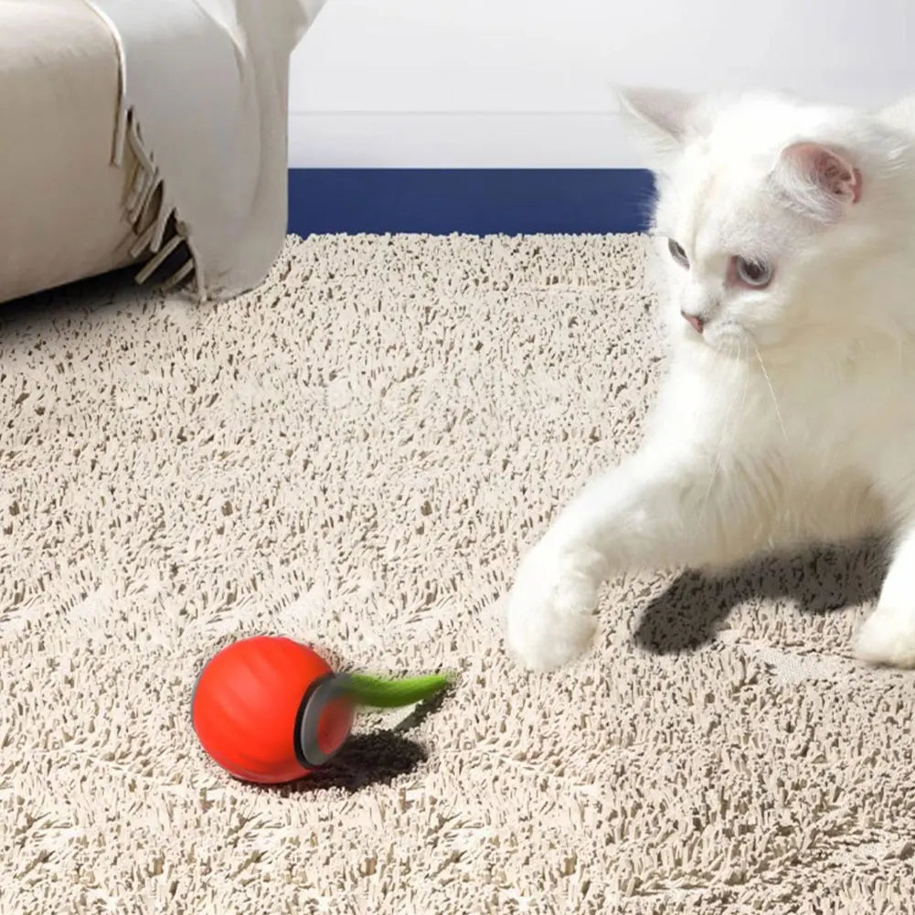Automatic Moving Cat Toy Ball USB Rechargeable