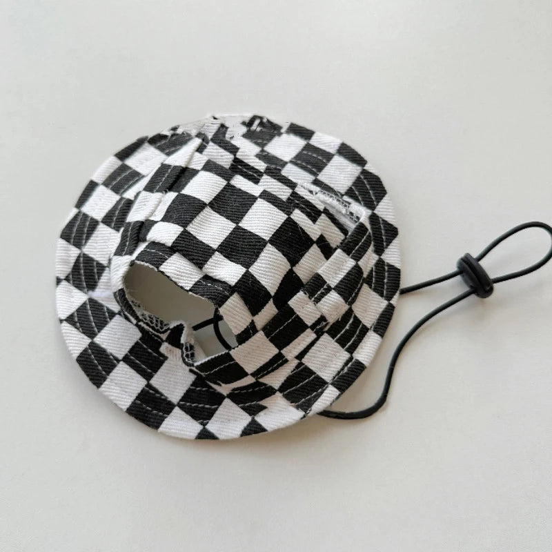 Cat Bucket Hat Dog Sun Hat Breathable With Ear Holes